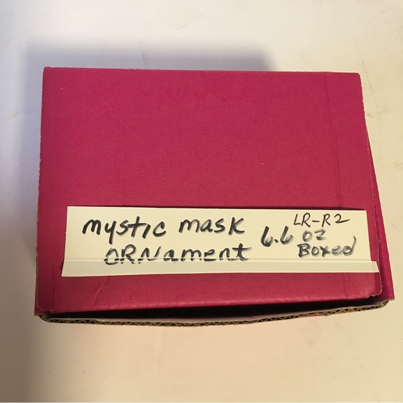 Mystic masquerade face mask xmas ornament G. DeBrekht NWOT - Picture 9 of 9